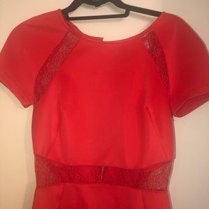 Red Lace Dress